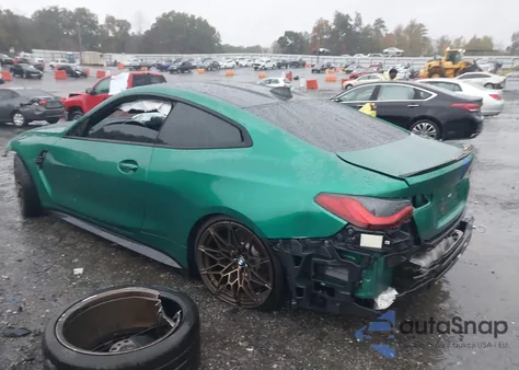 2022 BMW M4 Competition xDrive z USA, uszkodzony, nr VIN WBS43AZ00NCJ77048